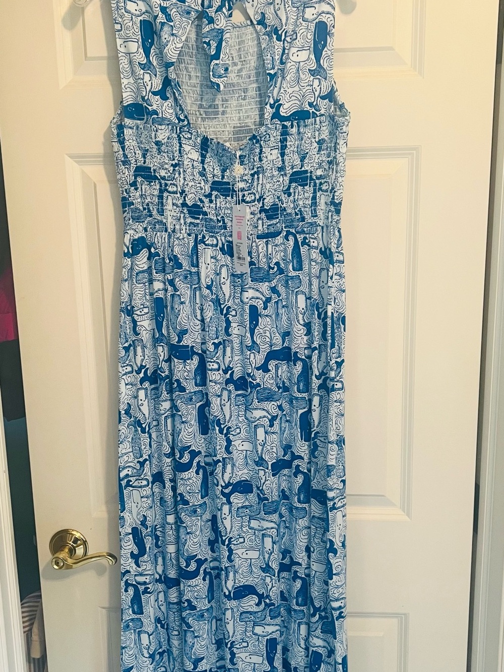 Lilly Pulitzer Finnley Midi Dress. Nassau Blue. New. Medium - Picture 3 of 5